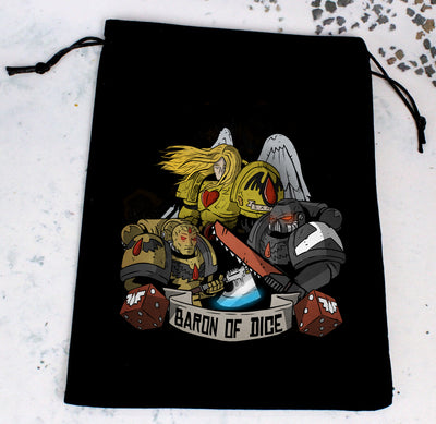 .Premium Black Dice Bags