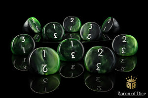 D3 Square D3 Dice | Baron of Dice | Specialty Dice