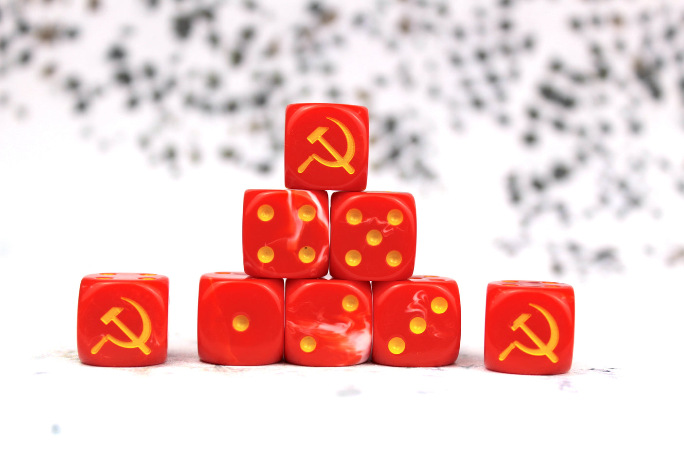 Soviet 16mm Dice