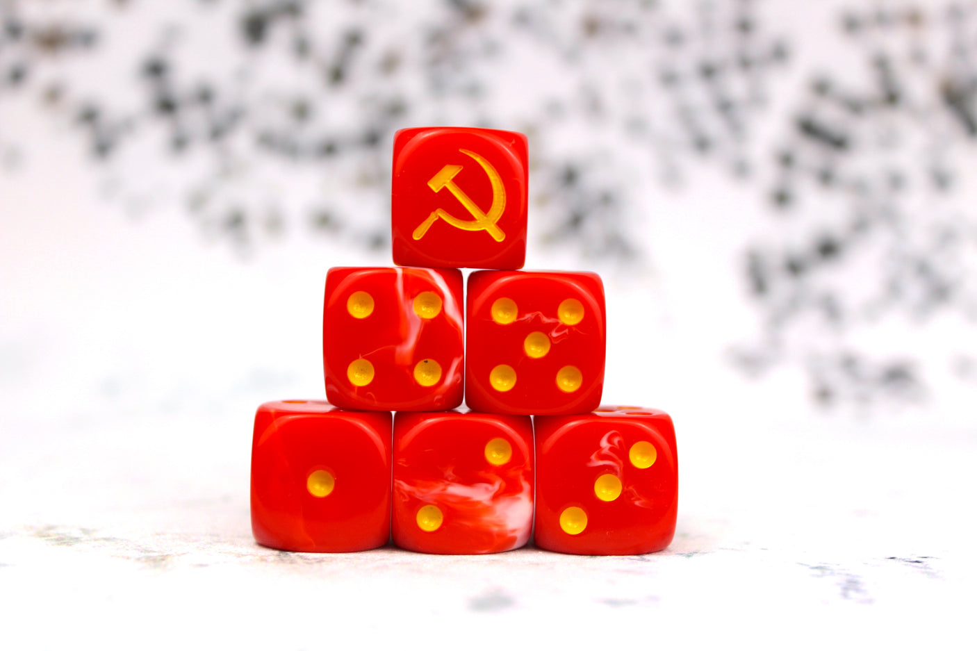 Soviet 16mm Dice