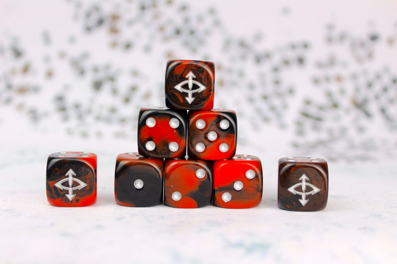 Eye of Chaos D6 16mm Dice
