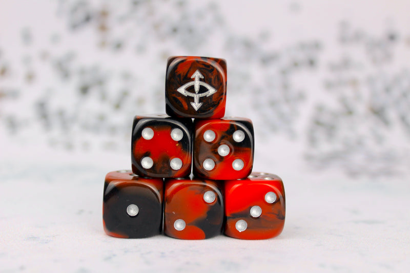 Eye of Chaos D6 16mm Dice