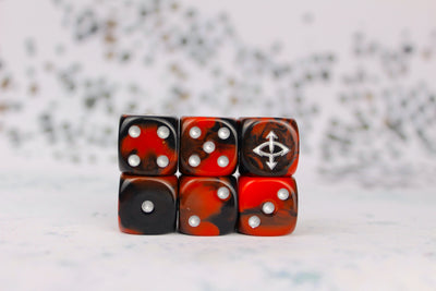 Eye of Chaos D6 16mm Dice