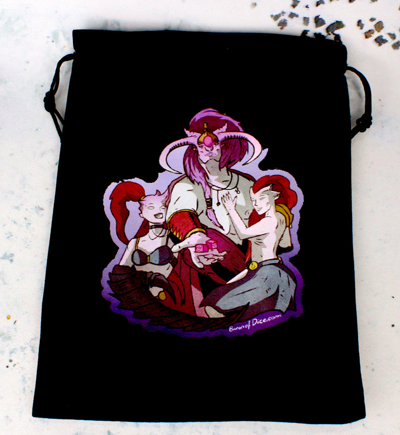 .Premium Black Dice Bags