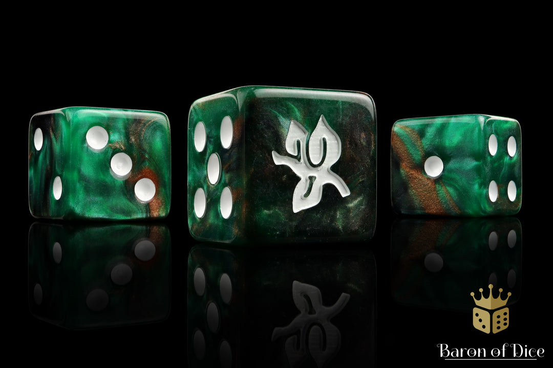 Old Forest, Square 16mm Dice