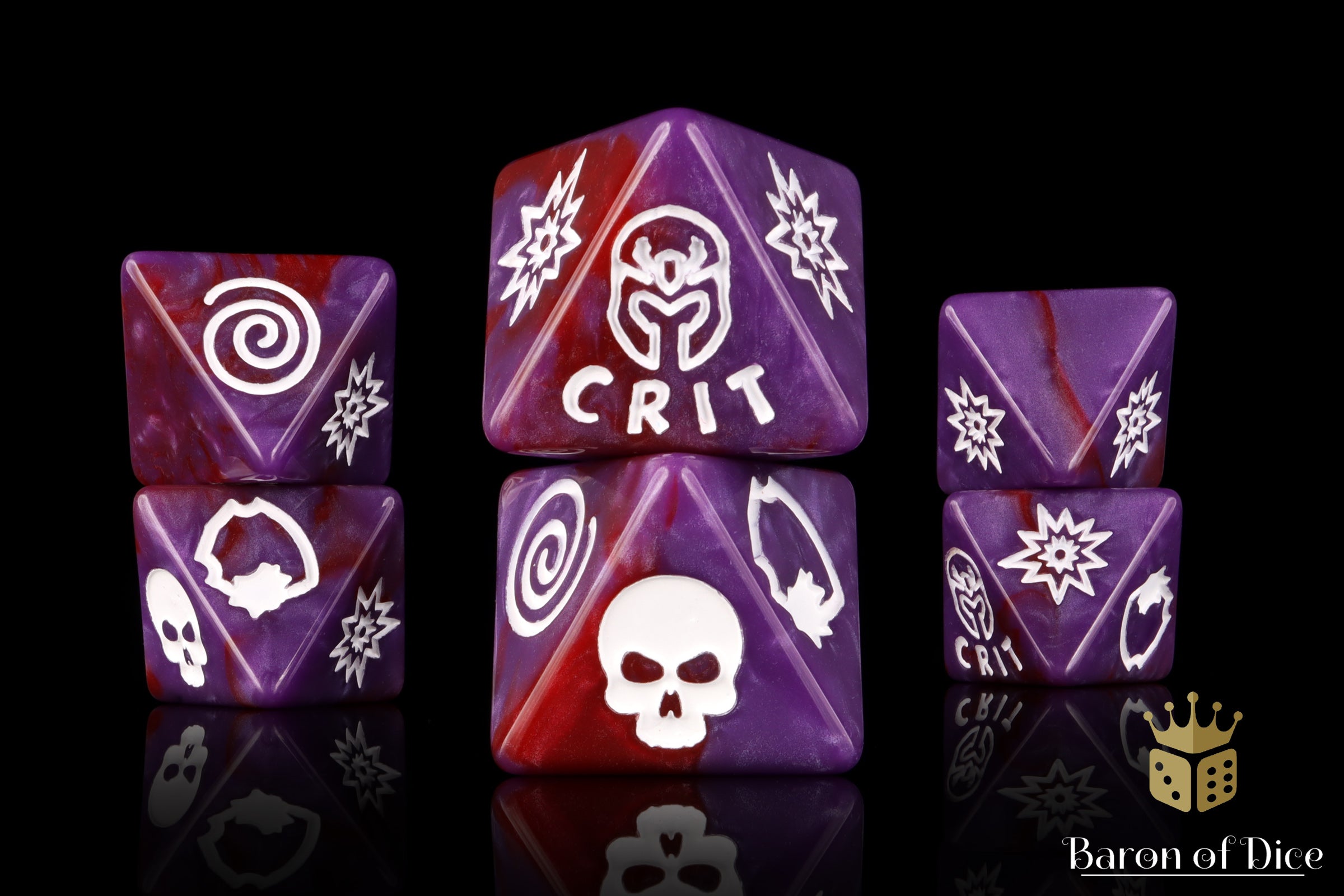 dice オブジェ Menacing Mutants | Baron of Dice | Comic Books