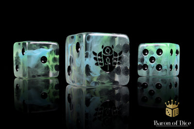 Day of the Dead, Scarab, 16mm Dice