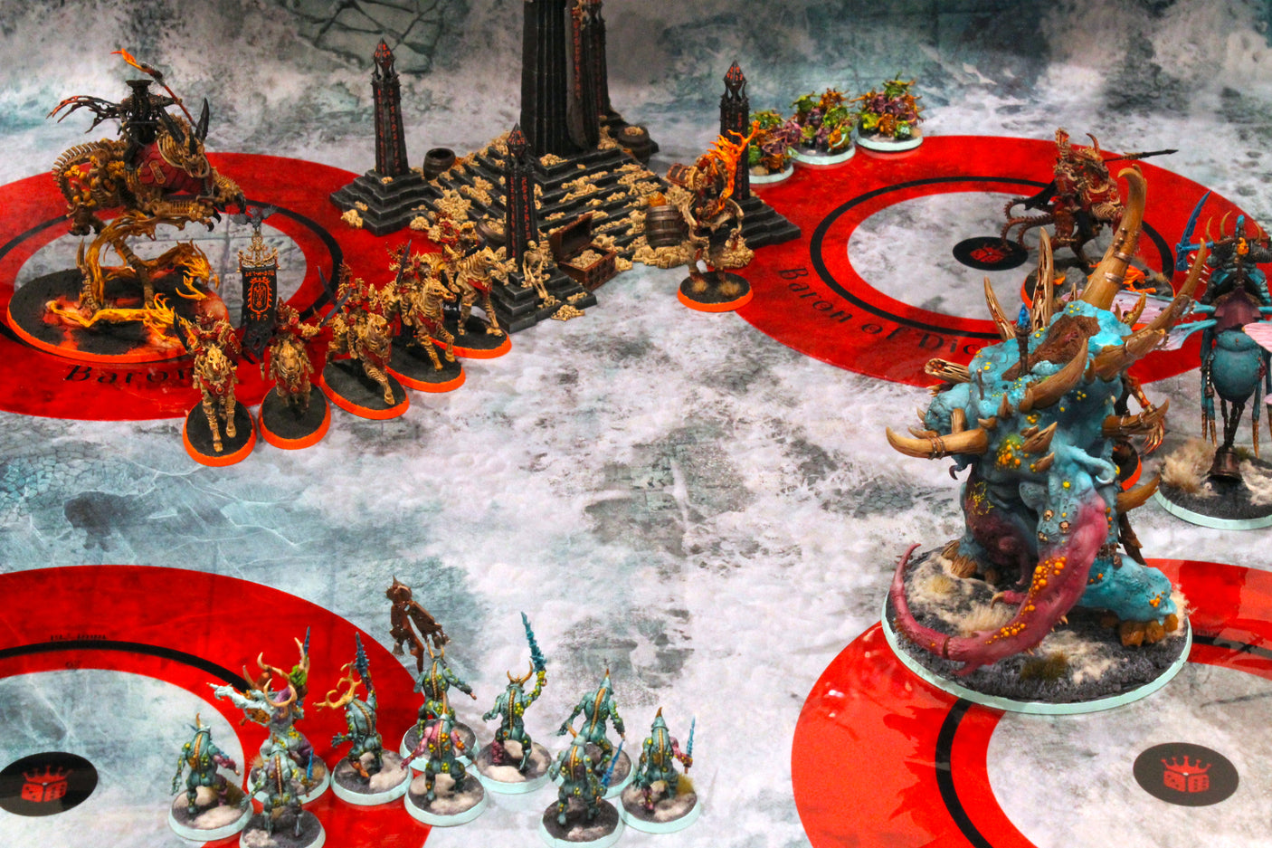 Objective Markers - Tabletop Compatible (Set of 8) Narrative