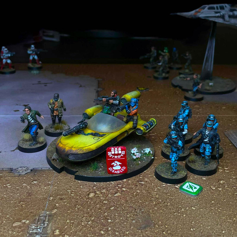 Red Vehicle Damage, Legion Compatible Dice